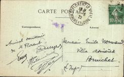 CPA Coiffes Angevines La Fleur du Pays d Anjou Satin de fleur exquiseFolklore