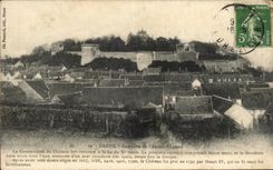 CPA Dreux Remparts de L Aneien Chateau