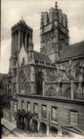 CPA Caen L Eglise Saint Jean et la Tour Penchee