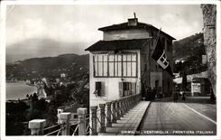 CPA Grimaldi Ventimiglia Frontiera Italiana