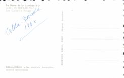 CPA Route de la corniche d or Le Trayas Les calaques rouges