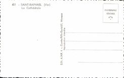 CPA Saint Raphael La cathedrale