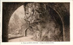 CPA Route de Setif a Bougie Gorges de Chabet el Akra
