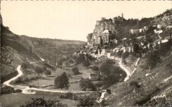 CPA Rocamadour Vue d ensemble