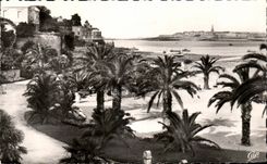 CPA Dinard La Palmeraie Au fond Saint Malo