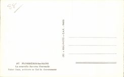 CPA Plombieres Les Bains La nouvelle buvette thermale