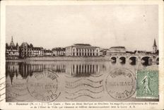 CPA Saumur Les Quais 