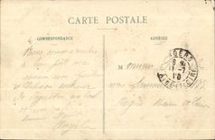 CPA Angers View on the Bridge the Low Chain and the Castle Boat