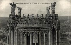 CPA Orleans Details De La Tour De La Catredrale