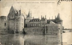 CPA Castle of Sully on the Loire feudal Manor