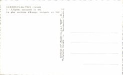 CPA Germigny of Close the Church consacree in oldest Europe restauree in Jses