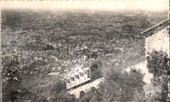 CPA Lourdes Vue Prise de la gare Superieure du Pic du Jer