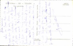 CPA Dimensions Azur Toulon View