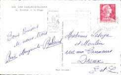 CPA Sands Olonne the Embankment and the Beach Volleyball ball Volley ball