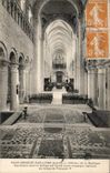 CPA Saint Interior Benoit on the Loire of the Basilica Sanctuary whose pavement is form a mosaic italiienne T