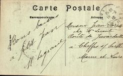 CPA Montargis the Durgy garden