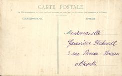 CPA Bordeaux Porte du Palais Attelages