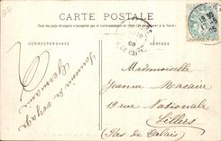 CPA Libourne Pont en las estructuras de Dordogne debajo de Napoleon 1r