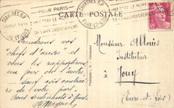 CPA Chateaudun Entree du chateau 