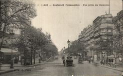 CPA Paris Poissonniere Boulevard seen from of the Gymnasium