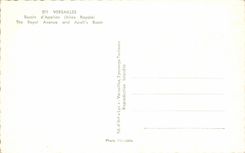 CPA Versailles Bassin d Apalion The Royal Avenue and Apoll s Basin