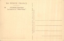 CPA Colmar Lauch o pequena Venecia