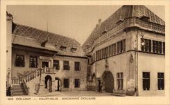 Viejas aduanas de CPA Kaufhaus Colmar