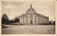 CPA Grub aus Landau Pf Justizgebaude