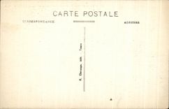 CPA Azay la cortina el ataque frontal norteno del castillo es