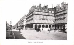 CPA Paris Street of Rivoll