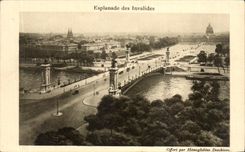 CPA Esplanade of Invalides Paris