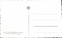 CPSM Mont St Michel Cote Southern Seen from has Is Dam