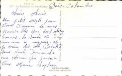 CPSM Paris the Basilica of the Montmartre Sacred Heart