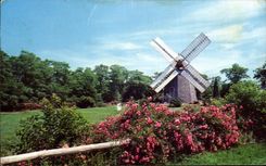 CPA The Oldest Windmill one Wraps Cod This Eastham windmill is loacted across king S high way from Eastham S Town Hall
