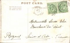 CPA Fantaisie Papillons Butterfly