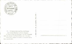 CPA Highway of Puy de Dome to the Large Rock