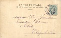 CPA Fantaisie Fleurs Amour Fraternel Oiseau 