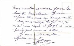 CPA Fantaisie Fleurs Bonne et heureuse fete