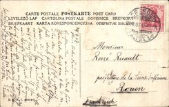 CPA Frohliche ostern Easter Easter