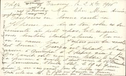 CPA Fantaisie Fleurs Une Pensee Miltiaria Femme