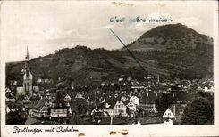 CPA Reutlingen mit Achalm