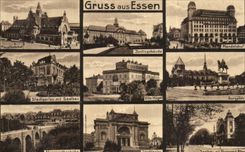 CPA Gruss aus Essen