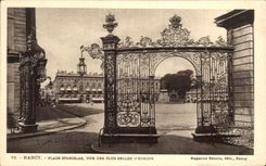 CPA Nancy Place Stanislas Une Des Plus Belles D'Europe