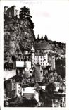 CPA Rocamadour Le Rocher Vu De La Route De Cahors