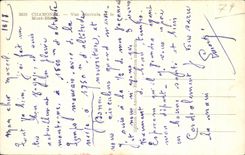 CPA Chamonix Vue Generale At Le Mont Blanc