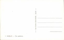 CPA Sarlat Vue Generale