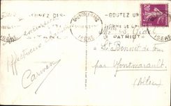 CPA Grenoble Les Quais Le Leleferique Et Les alpes