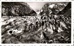 CPA Chamonix Mer De Glace Et La Grotte