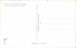 CPA Honfleur Le Vieux Bassin et le Musee