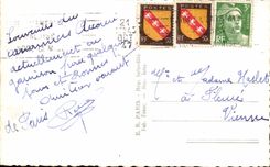 CPA Paris Le Pont Alexandre III Et Le Grand Palais Peniche 